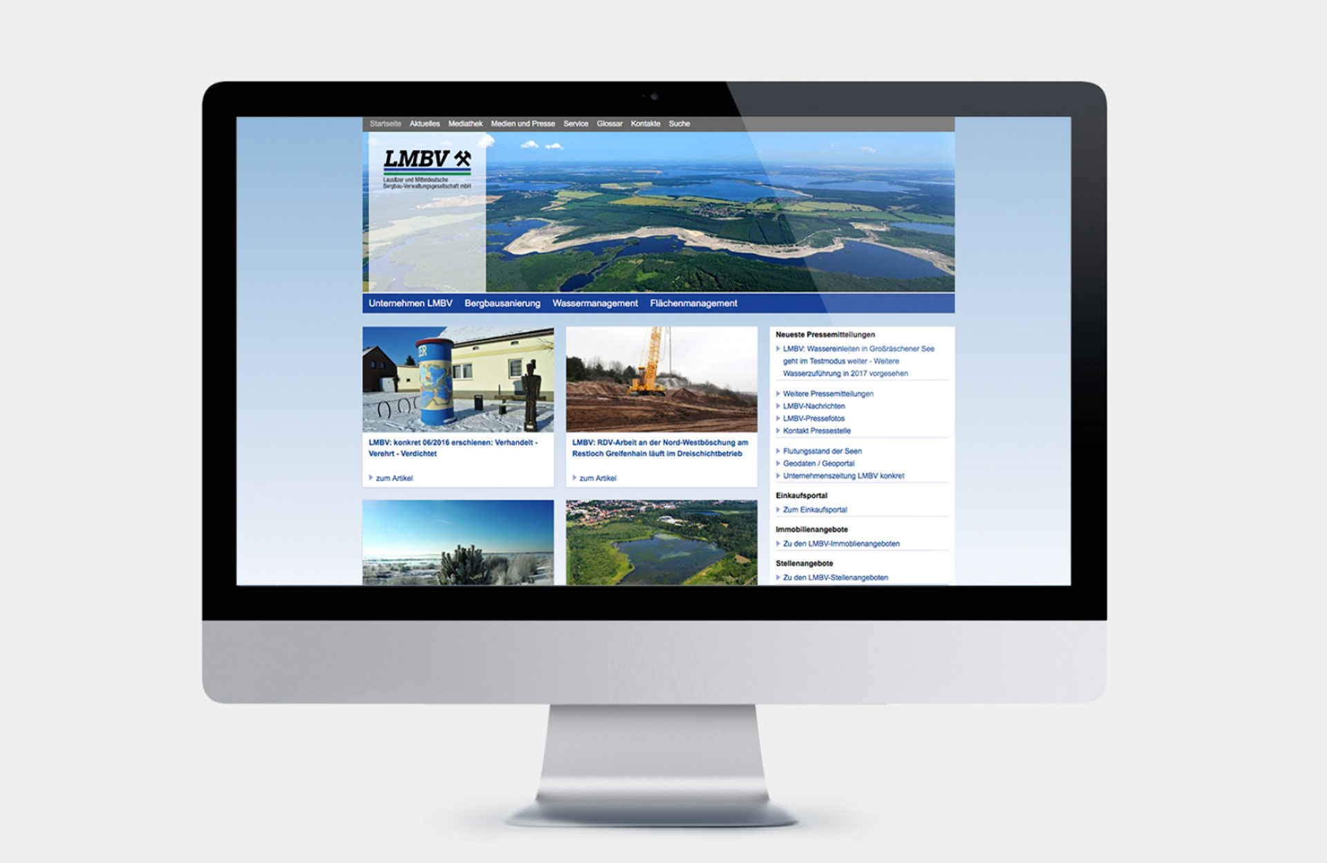 LMBV Webseite