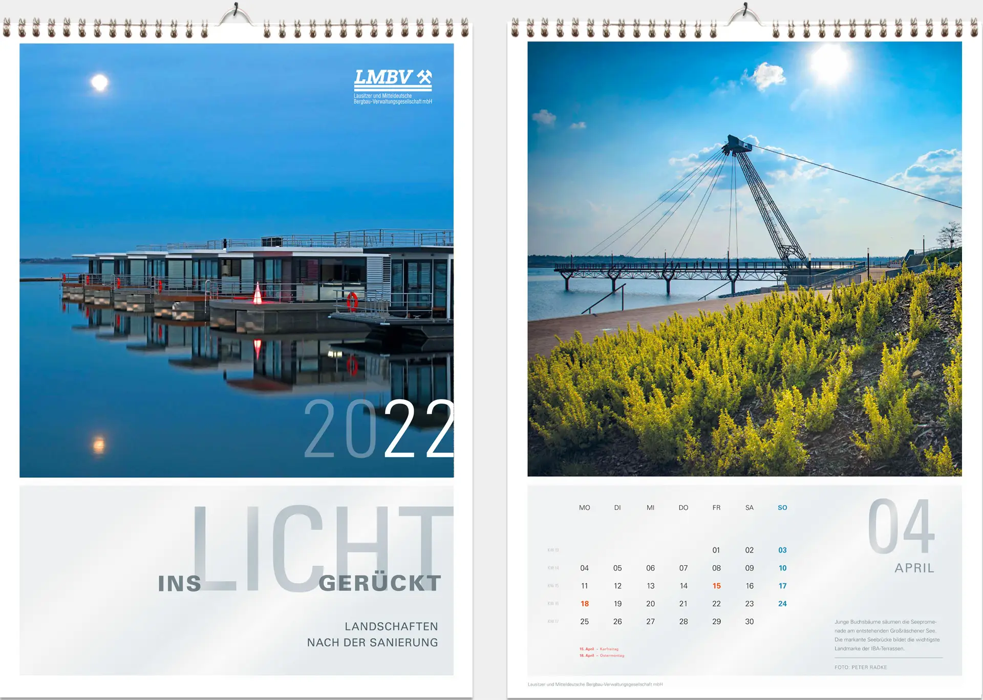 Referenz agreement - LMBV-Wandkalender 2022