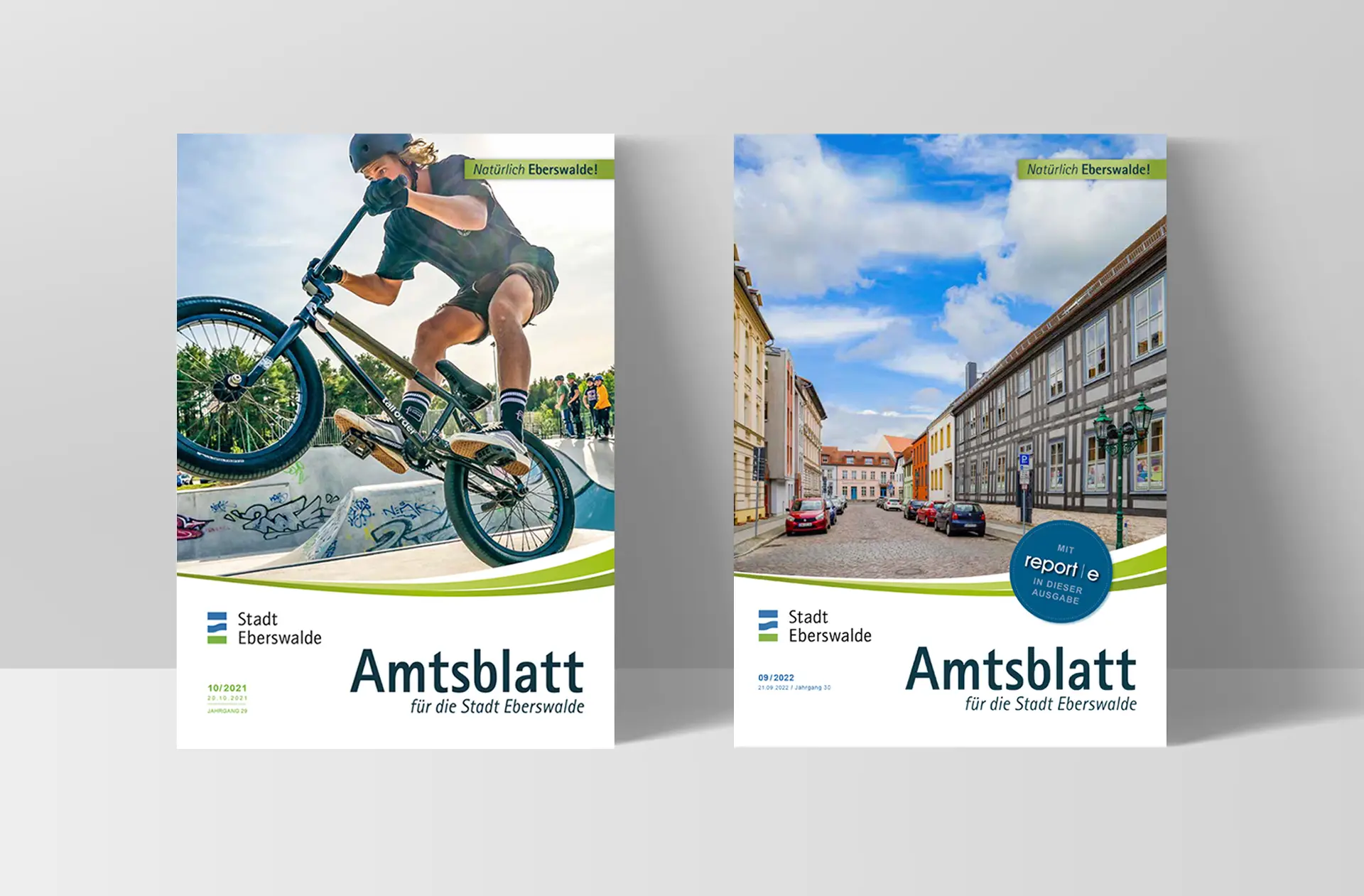 Referenz Amtsblatt Eberswalde