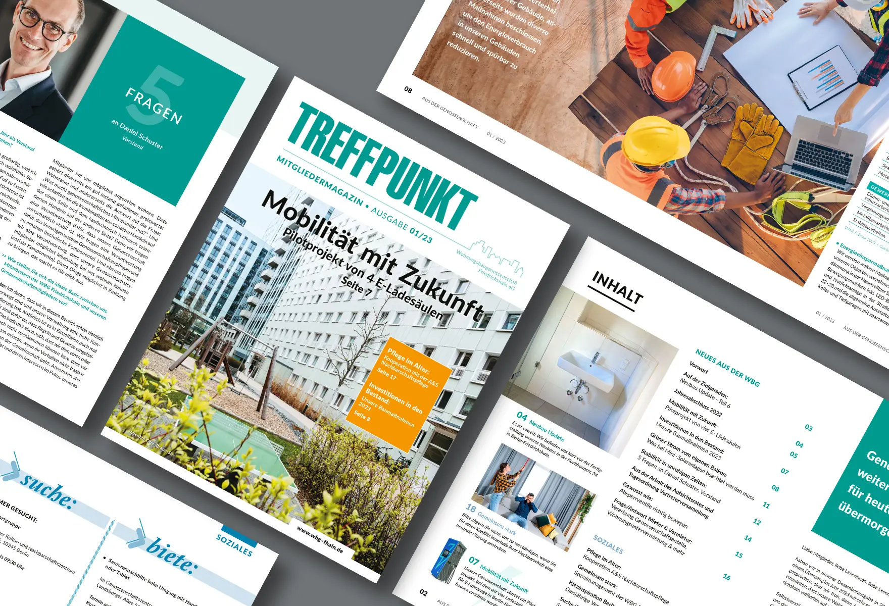 Mitgliedermagazin "Treffpunkt" 2023