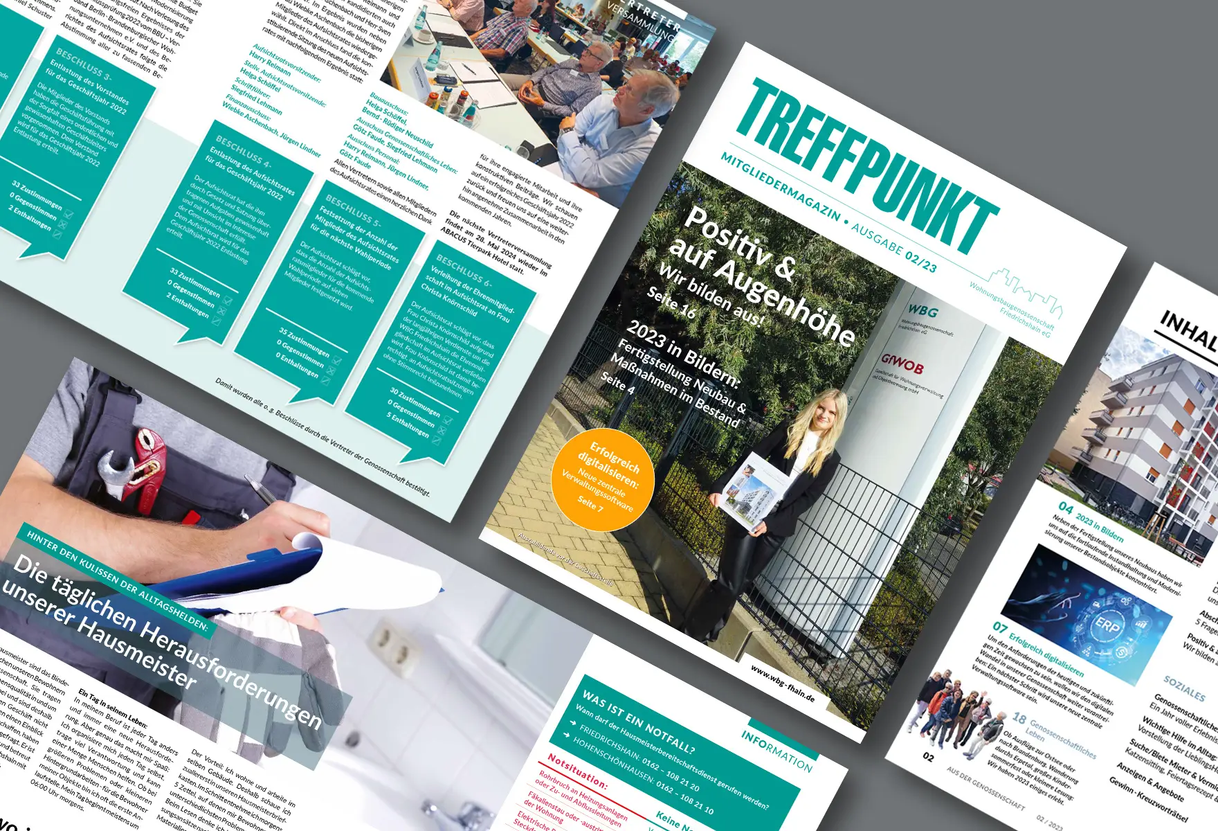 Mitgliedermagazin "TREFFPUNKT" 2/2023